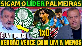 PÓS JOGO! GOMÉZ BRILHA, MARCA GOL E GARANTE VITÓRIA DO LÍDER PALMEIRAS.