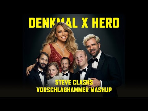 Wir Sind Helden X Mariah Carey - Denkmal X Hero (Steve Clashs Vorschlaghammer Mashup)