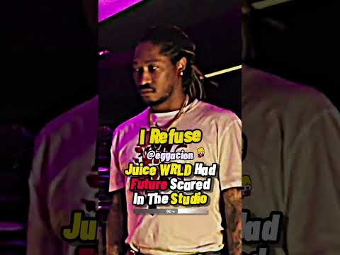 JUICE WRLD HAD FUTURE SCARED IN THE STUDIO...