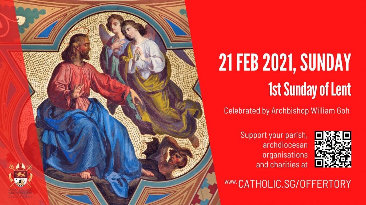 Catholic Online Mass Sunday 21st February 2021 Live from Singapore