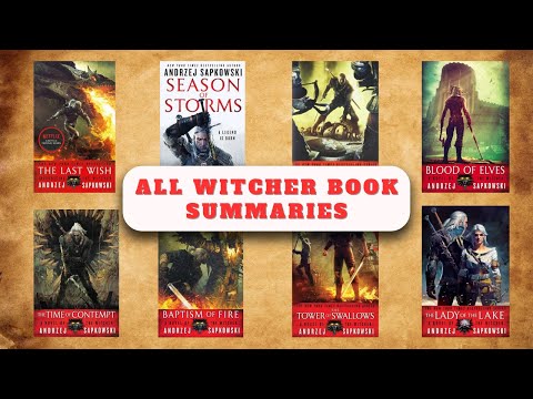 All Witcher Books IN-DEPTH Summaries | The Witcher Book Stories Fully Explained