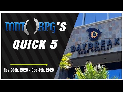 Daybreak Acquired And Cyberpunk Is Almost Here | MMORPG's Quick 5