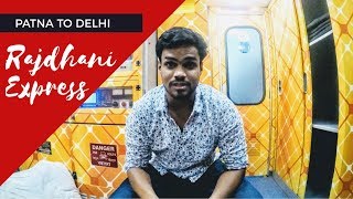 Rajdhani Express  Patna to Delhi Journey