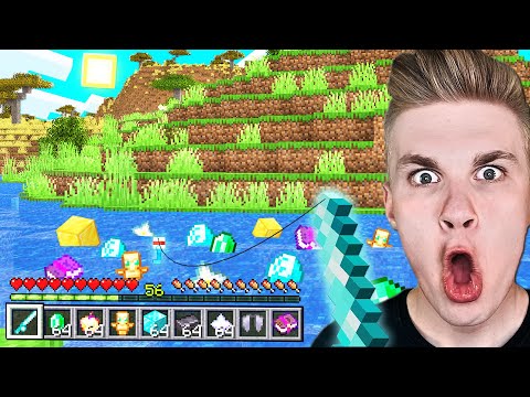 Stworzyłem NAJLEPSZĄ WĘDKĘ JAKA ISTNIEJE i WYŁOWIŁEM TO... w Minecraft! 🎣