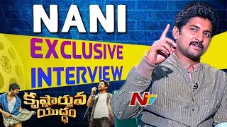 I Accepted the Movie Blindly Because of Gandhi : Hero Nani || Exclusive Interview || NTV