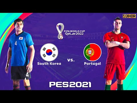 PES 21 PC - South Korea vs Portugal - FIFA World Cup 2022 - Atsrown Gaming