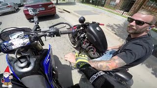 Fucked with THE WRONG GUY - Harley Rider