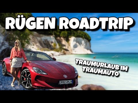 Rügen Roadtrip im Elektro Roadster! Binz - Königsstuhl - Jasmund Nationalpark 