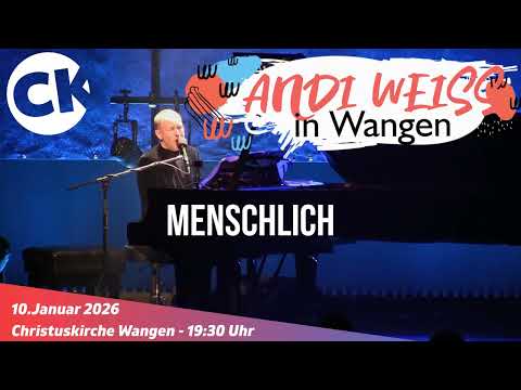 Andi Weiss  - Live in Wangen im Allgäu - 10.01.2026