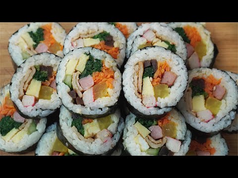 Kimbap al estilo mamá