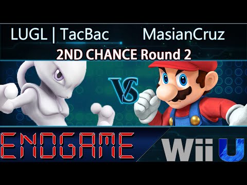 Endgame 2ND CHANCE Round 2 - LUGL | TacticalBacon (Mewtwo) vs MasianCruz (Mario)