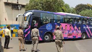 Rajasthan Royal Team at Thane (Dadoji kondadev stadium) for TATA IPL 2022 Practice session