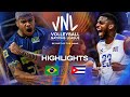 Brazil Vs Cuba Highlights Week 1 Men S VNL 2025