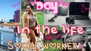 REALISTIC DAY IN THE LIFE OF A SOCIAL WORKER| WHAT I WISH I KNEW BEFORE BECOMING A SOCIAL WORKER 💗