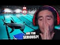 THERES A GIANT SHARK IN THE SCHOOL S POOL AND I NEED TO GET ACROSS TO MAKE IT OUT ALIVE