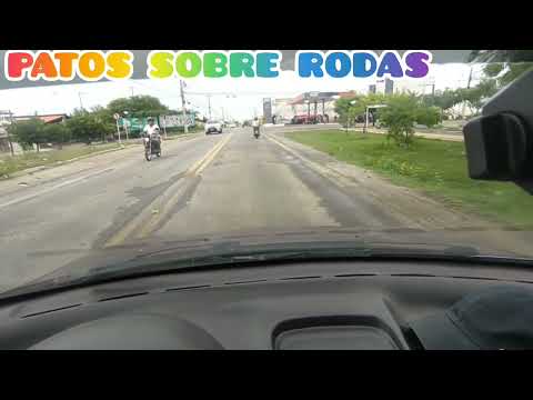 Dirigindo Corsa Wind 1.0 ano 1999 | Ruas de Patos Paraíba - Parte 1