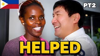 Part 2: I Can't Afford to Go Back to My Country | Foreigner Helped by Kind Filipinos