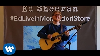 #WarnerSquad presents Ed Sheeran live @ Mondadori Store