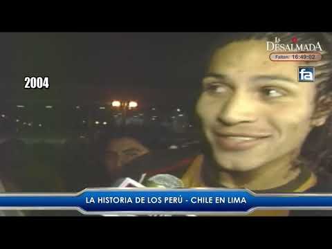 RUMBO MUNDIAL 2022: HISTORIA de los PERU vs CHILE