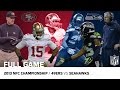 2013 NFC Championship: San Francisco 49ers vs. Seattle Seahawks | NFL Full Game