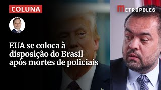EUA lamenta mortes de policiais no RJ e se coloca “à disposição”