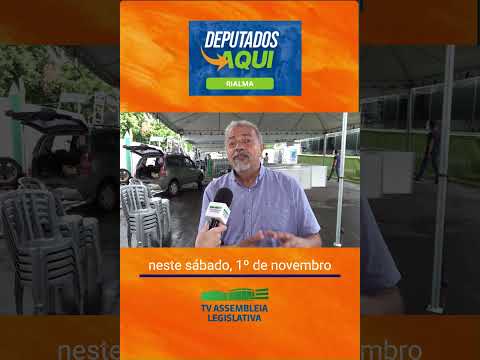 Neste Sábado, 01/10 -  Rialma e Vale do São Patrício - Programa Deputados Aqui - ELIAS VAZ