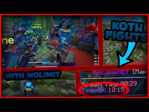 HUGE KOTH FIGHTS (CAPPING KOTH?!) w/ NoLimit & PainTrain - ArcaneHCF [2]