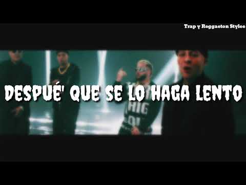 La Gangster Remix (Letra/Lyrics) - Nio Garcia, Casper Magico, Darell, Noriel, Arcangel, Bryan Myers