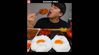 Download lagu Crispy chicken with jajangmyeon and steak #asmr #mukbang #koreanfood mp3