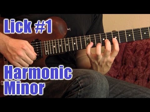 Rock Guitar Lesson: Harmonic Minor Lick 1, Why Learn Scales? How to Play Metal, Free Guitar Lessons