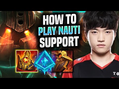 LEARN HOW TO PLAY NAUTILUS SUPPORT LIKE A PRO! - T1 Keria  Plays Nautilus Support vs Taric! |