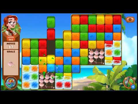 Lost Island Blast Adventure Level 562 - NO BOOSTERS 🏝️ | SKILLGAMING ✔️