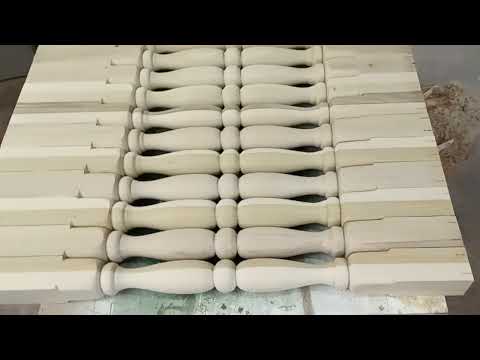 Woodturning , Shop made duplicator . Shop made tools . #keywest wood turning , spindle replicator .