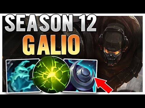 SEASON 12 GALIO SUPPORT GUIDE