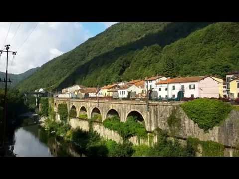 DOPPIA DI E.483 CON CARRI MERCI PER COILS IN TRANSITO A ISOLA DEL CANTONE.(GE) 13 - 7 - 2016