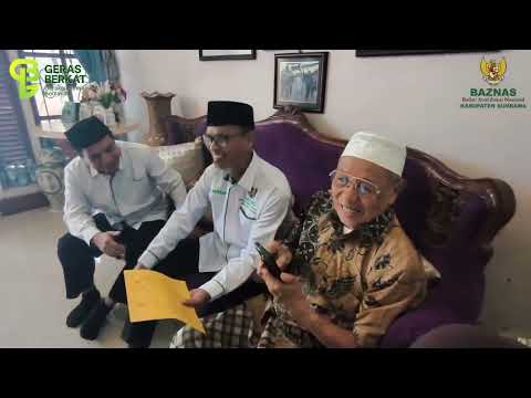 Baznas Sumbawa Terima Zakat Mal Bupati Sumbawa Periode 2000-2005, Drs.H.A.Latif Majid