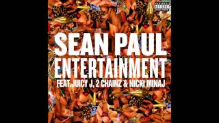 Sean Paul - Entertainment Remix Ft. Nicki Minaj, Juicy J, &amp; 2 Chainz (Audio)
