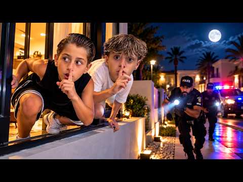 STIEKEM OM MIDDERNACHT UIT HUIS ONTSNAPPEN! 😱 *GAAT FOUT* | #1097