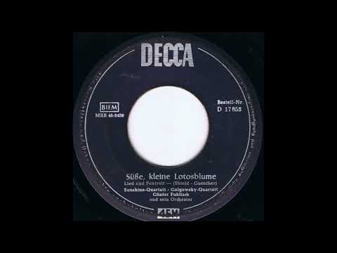 Sunshine-Quartett - Golgowsky Quartett  -  Süße, kleine Lotosblume  1954