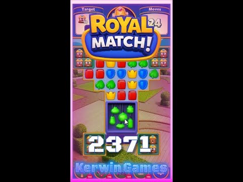 Royal Match Level 2371 - No Boosters Gameplay
