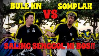 Download lagu BULE KW VS SOMPLAK FRIENDS SALING SENGGOL MOTOR!! mp3