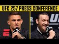 UFC 257 Dustin Poirier Vs Conor McGregor 2 Press Conference ESPN MMA