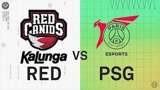 MSI 2022 - Group Stage D1 - RED vs PSG