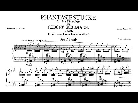 Schumann - Fantasiestücke Op.12 [Peças fantásticas] (Nelson Freire, piano)