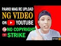 PAANO MAG RE UPLOAD NG VIDEO NG IBA WITHOUT COPYRIGHT STRIKE ? TAGALOG TUTORIAL 2023 ☺