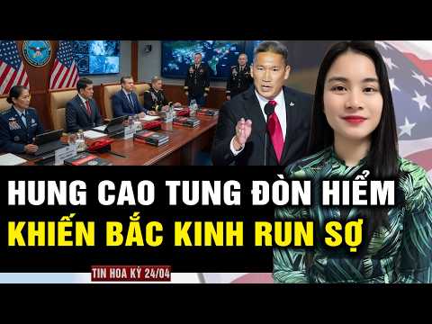 Vừa nhậm chức, Quyền Bộ trưởng Hải Quân Hùng Cao tung đòn hiểm khiến Trung Quốc 