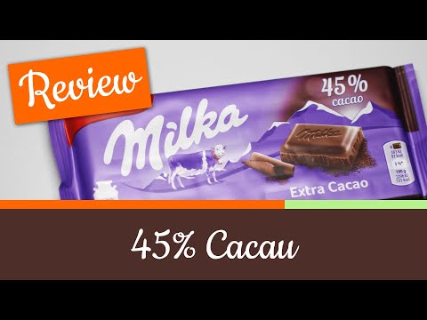 MILKA 45% EXTRA CACAO - Review Chocolate #277