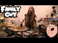 When You Love Drumming But Also Love Family Guy