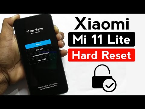 Xiaomi - Mi 11 Lite hard reset | Forgot screen lock 2023.