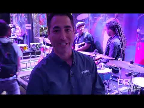 Yamaha Drums Shows Off Stage Custom Hip Travel Kit & Steve Gadd Signature Snare at NAMM 2020